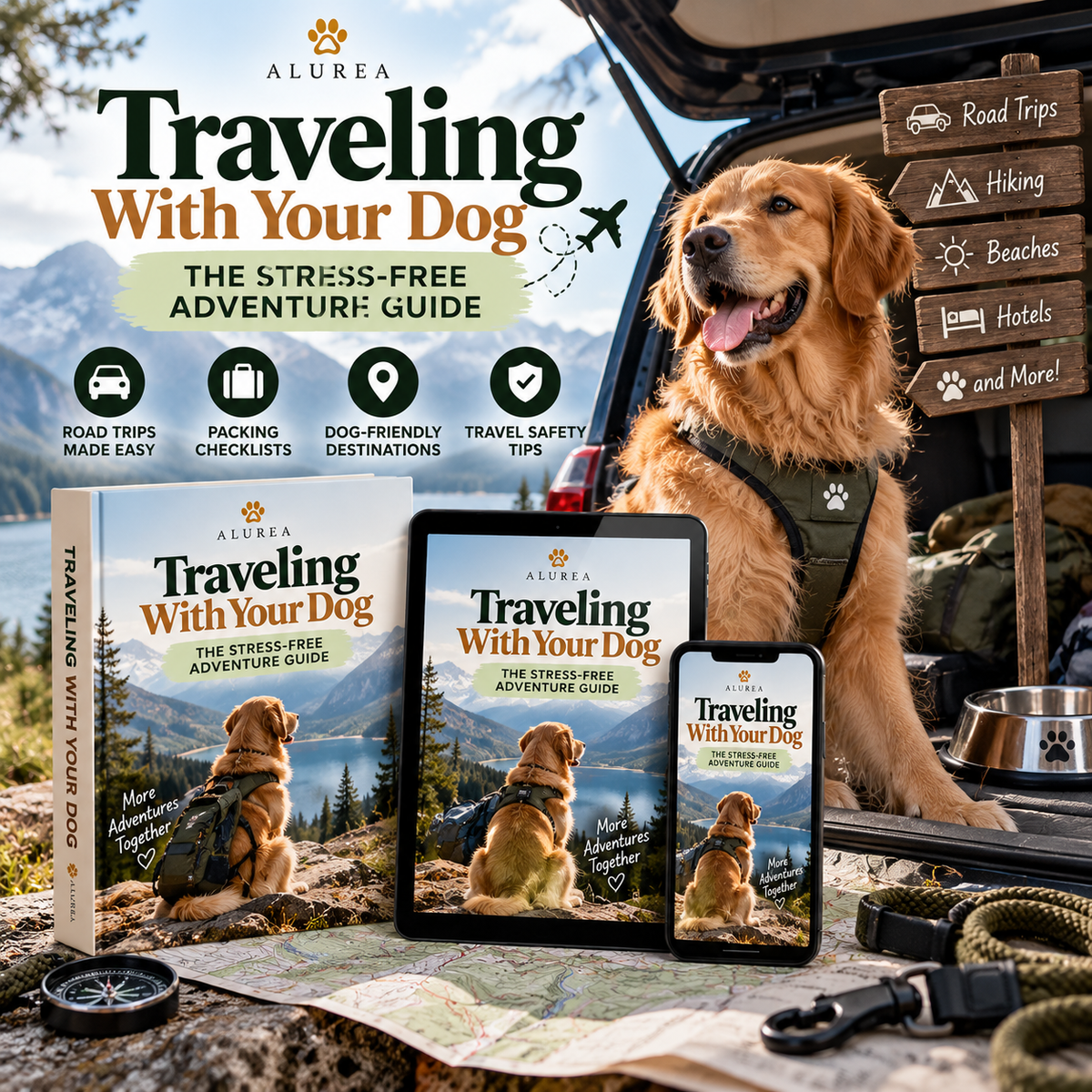 Traveling With Your Dog – The Stress-Free Adventure Guide